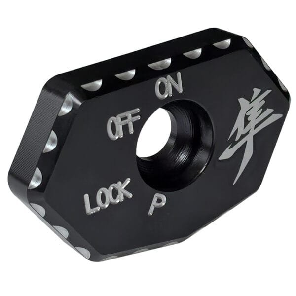 Aluminum Engraved Key Hole Cover For Suzuki GSXR1300 Hayabusa 2008-2024 - Image 3