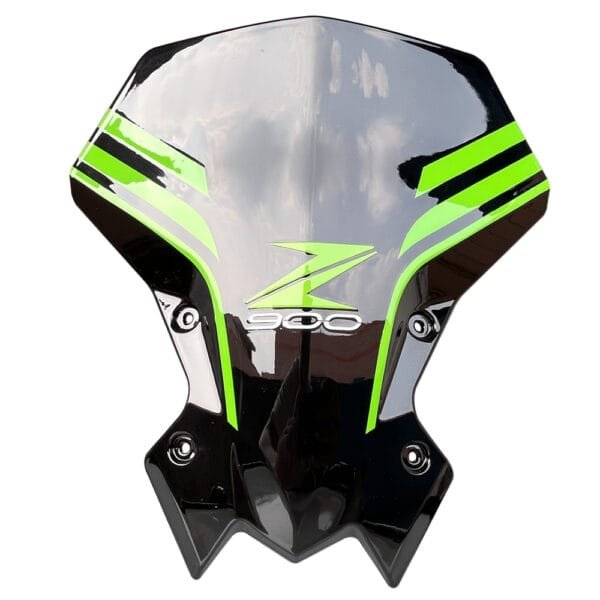 Windshield Windscreen Visor Air Flow Deflector For Kawasaki Z900 Z650 2020-2023 - Image 3