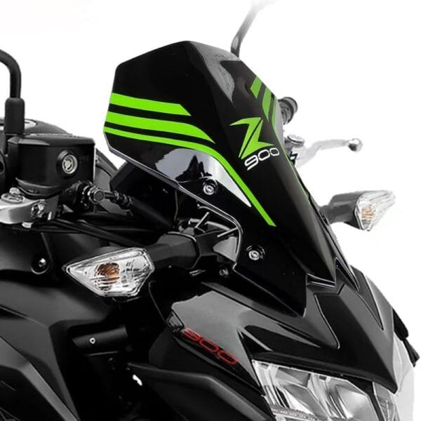 Windshield Windscreen Visor Air Flow Deflector For Kawasaki Z900 Z650 2020-2023