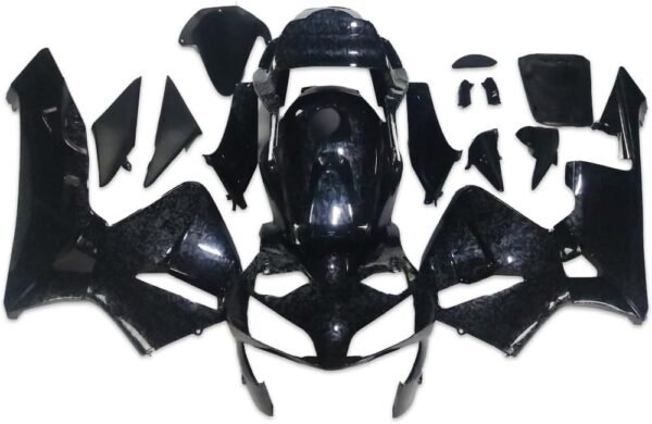 Injection ABS Fairing Fit For Honda 2003 2004 CBR600RR Forged Carbon Fiber