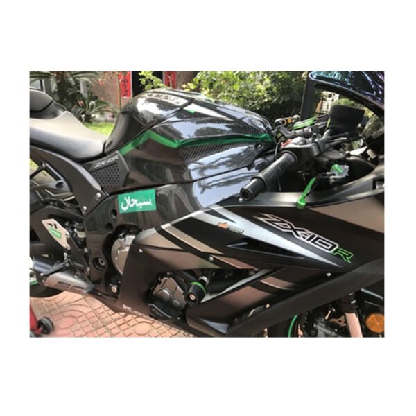 Gas Fuel Tank Pad Traction Side Knee Grip For Ninja ZX10R 2011-2019