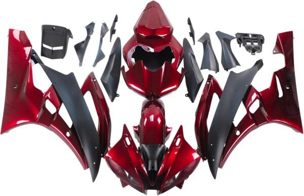 Injection ABS Fairing Fit For YZF R6 2006-2007 - Image 2