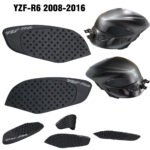 Gas Fuel Tank Pad Traction Side Knee Grip For YZF R6 2008-2016