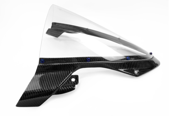 Carbon Fiber Windscreen Windshield Under Cowl For S1000RR 2023 2024 - Image 3
