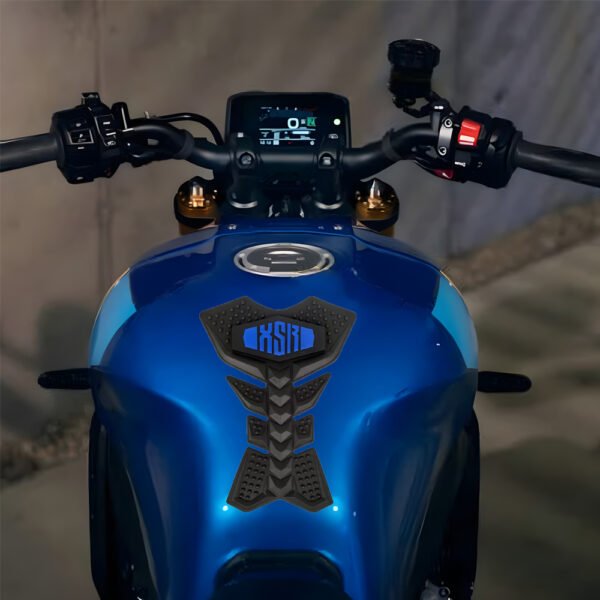 XSR Series Blue Gas Tank Rubber Pad - Image 4